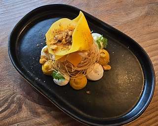 Kürbis | Ziegenkäse | Haselnuss